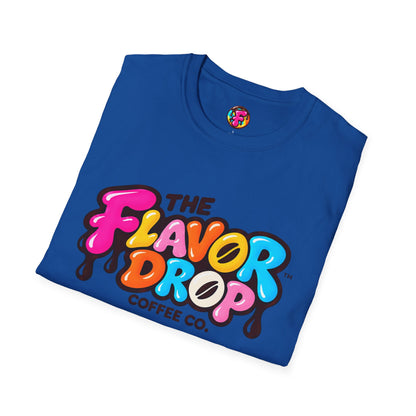 Flavor Drop Coffee T-Shirt — "It's More Than Coffee, It's a Flavor Drop"