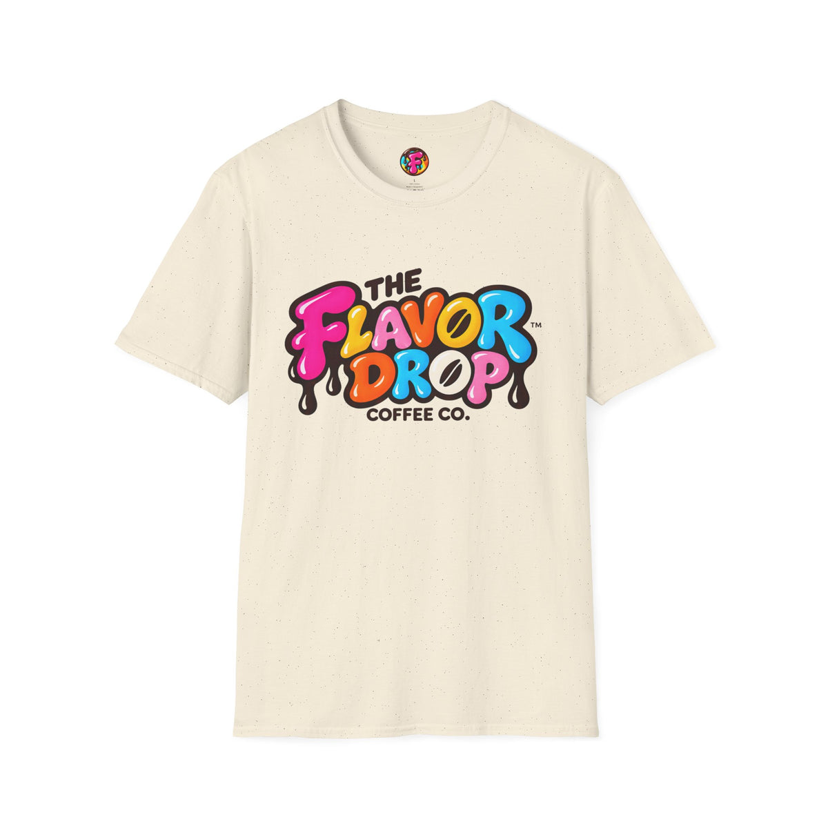 Flavor Drop Coffee T-Shirt — "It's More Than Coffee, It's a Flavor Drop"