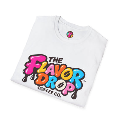 Flavor Drop Coffee T-Shirt — "It's More Than Coffee, It's a Flavor Drop"