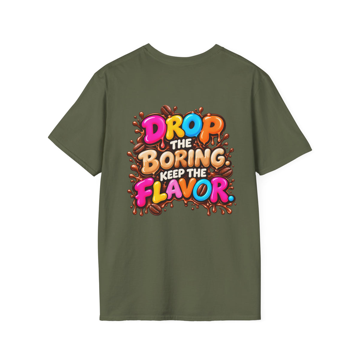 Flavor Drop Coffee T-Shirt — "It's More Than Coffee, It's a Flavor Drop"