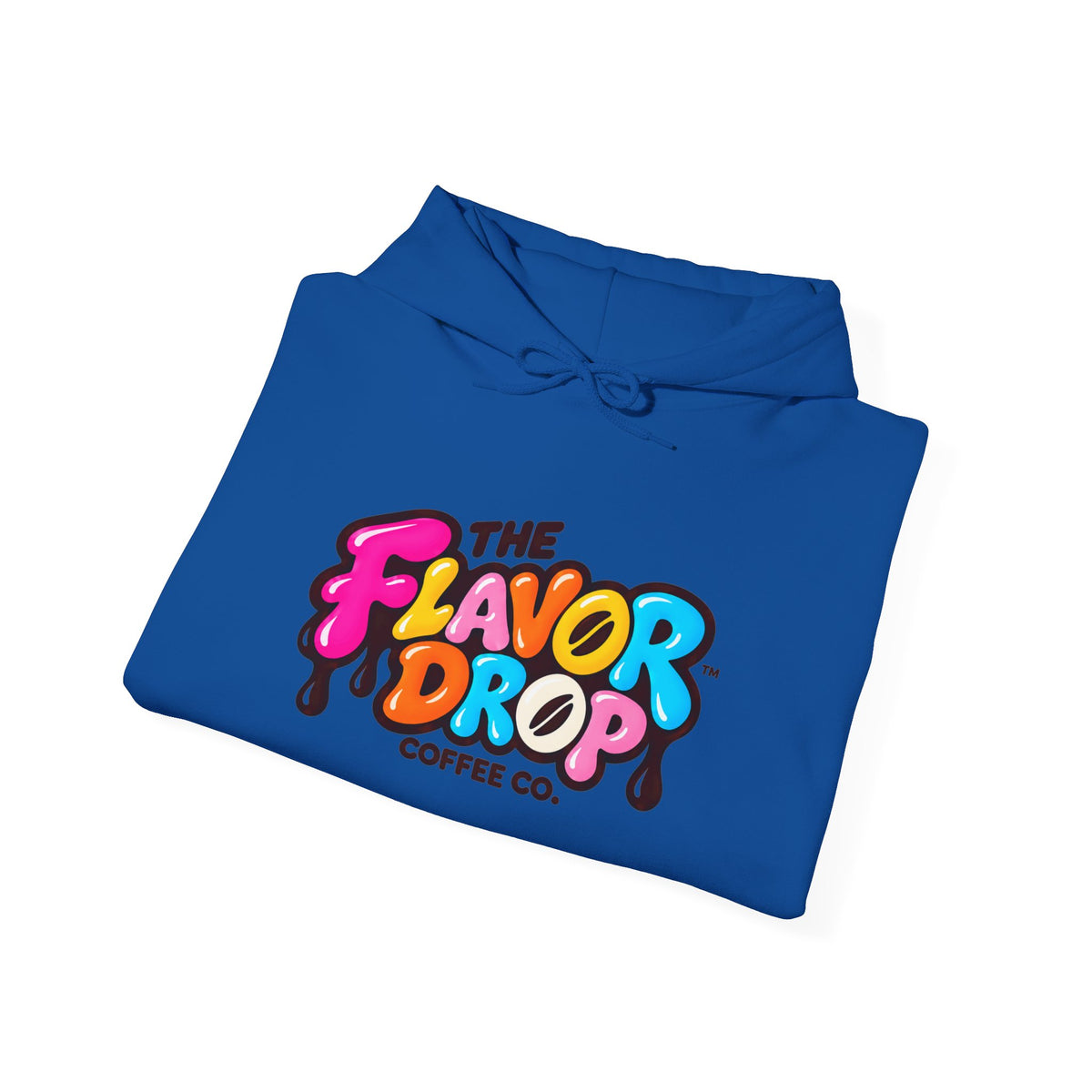 Flavor Drop Coffee Hoodie — “Stay Bold Sip Better” Graphic Pullover