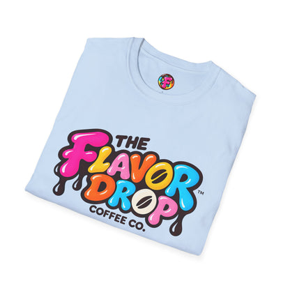 Flavor Drop Coffee T-Shirt — "It's More Than Coffee, It's a Flavor Drop"