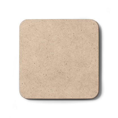 Coffee Co. Logo Hardboard Coaster — The Flavor Drop Colorful Coffee Logo
